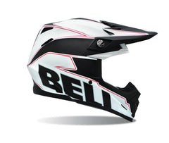 MOTO-9 CARB EMBLEM White